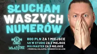 SŁUCHAM WASZYCH NAGRAŃ na żywo! START wrześniowej LIGI RAPNAU cz.1 (2/4) 🔴
