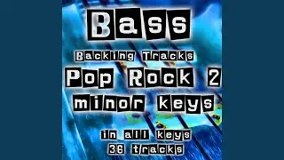 D# minor Premium Bass Backing Track - Melodic Pop Rock without Bass - Notes D# C# B C#