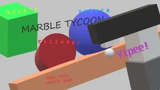 Playing MARBLE TYCOON'S NEWEST UPDATE! (Anniversary update)
