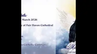 The funeral Service of Mackie McKenzie