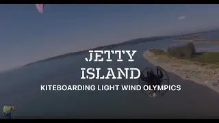 Powered Paragliding: Jetty Island during the Kiteboarding Olympics