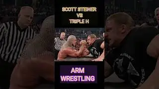 Scott Steiner vs Triple H Arm Wrestling