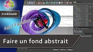 Tutoriel Cinéma4D Fond Abstrait [HD]