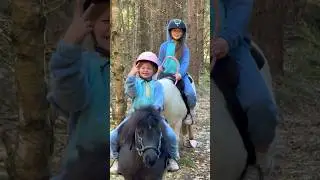 Join us on the CUTEST trail ride😍 
