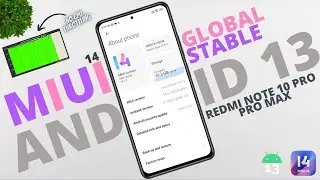 MIUI 14 GLOBAL STABLE 14.0.3 UPDATE FOR REDMI NOTE 10 PRO / PRO MAX 😍