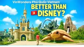 VinWonders Phu Quoc Vietnam 🇻🇳 | 4K Walking Tour | Is It Better Than Disney?”