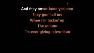 Yelawolf ft. Eminem - Best Friend (Karaoke Instrumental) On Screen Lyrics