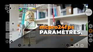 Les paramètres généraux de mcpro24fps