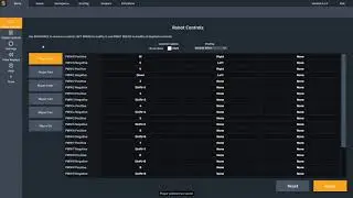 Configuring Controls and Settings