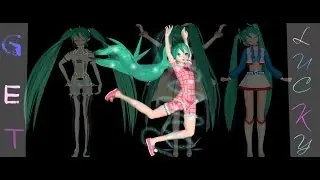 MMD Miku Hatsune - Get Lucky