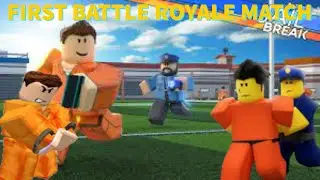 My First Time Playing Battle Royale (Roblox Jailbreak)