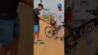 santa cruz v10 no downhill 🔥🔥 #automobile #mtbbrasilia #bicycle #mtbbrasil #mtbbike #mountainbike