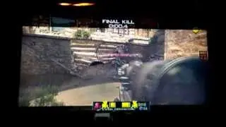Me getting the final kill quick sniping on Erosion 2v2