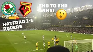 NERVE-WRECKING MATCH!! Blackburn Rovers 1-1 Watford