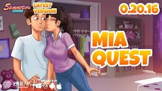 Mia Complete Quest (Full Walkthrough) - Summertime Saga 0.20.16 (Latest Version)