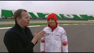 Shanghai Grand Prix Track with Jarno Trulli
