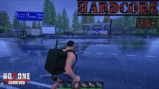 No One Survived S3E2 HARDCORE. Gas Station. Let's Play Solo