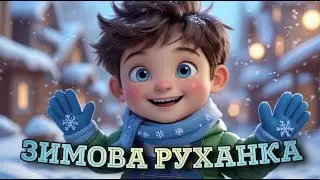 Пісня про Зиму ❄️⛄ Зимова Руханка для Дітей 🤸‍♂️💃 Дитячі Пісні 🎶✨ Мультики Українською Мовою