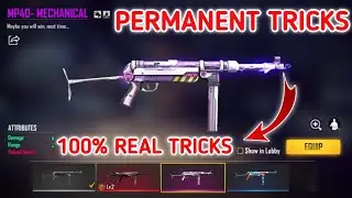 How To Get Mechanical Mp40 Permanent | Mechanical Mp40 Permanent Kaise Nikale | Real Trick