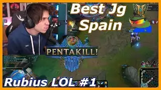 El mejor jg de españa arrasando en lol - Rubius LoL #1 - League of Legends