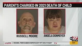 Police: Parents charged with homicide, accused of neglect in child’s 2021 death in Cumberland County