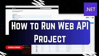 How to Run Web API Project | ASP.NET REST API Template Starter Kit | MSSQL | Code First | jQuery