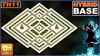 Dominate the Game with this Town Hall 11 Hybrid Base [COPY LINK] - Clash of Clans
