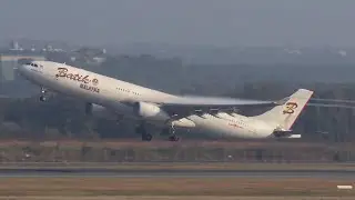24 MINUTES of FOGGY Morning Takeoffs and Landings at Brisbane Airport | Plane Spotting at Brisbane