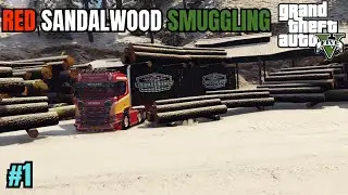 Red Sandalwood Smuggling in GTA V | Day 1 | Vampire KS Gaming 0007's Story