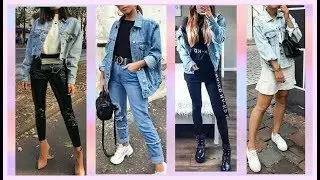 OUTFITS CON CHAQUETAS DE MEZCLILLA | Lindas Vanidosas
