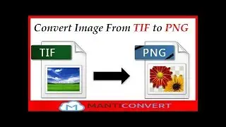How to convert TIF to PNG