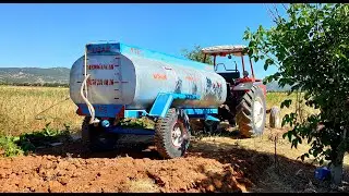 KURU OTLARIN ÇEKİLMESİ ve TANKER İLE SULAMA