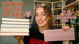 spooky time and surprise tbr jar // september biblious tbr game ep. 11