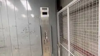 Lovely Schindler Hydraulic Freight Elevator in JCPenney-Westfield Garden State Plaza-Paramus, NJ