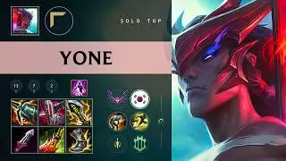 Yone Top vs Renekton - KR Master Patch 26.09