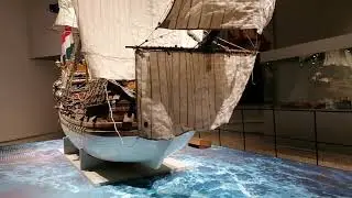 Video from the scale model of the 7 Provinciën.