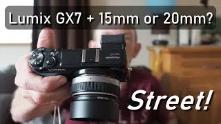 Lumix GX7 with Lumix 20mm or Pana-Leica15mm lens - Guildford / Alton Street Photography.