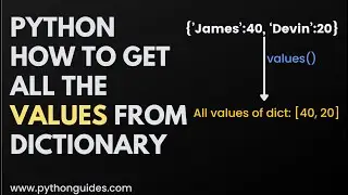 Python-Get All the Dictionary Values || Extract All the Values of Dictionary | Python Beginner Guide