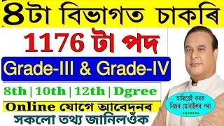 Assam Job vacancy 2024 || Job in Assam || Assam Career job || Assam Job News Today
