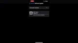 Apple iOS update 15.2.1 #Shorts