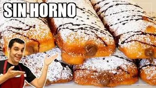 El DULCE más RICO y FÁCIL: Cañas RELLENAS Dulces tentaciones MÁGICAS y SIN HORNO 😍