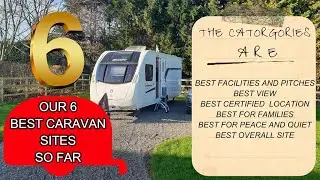Our 6 Best Caravan Sites So Far