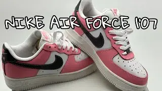 Nike Air Force 1 07 cамые нежные кроссовки для девушек обзор