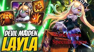 WorldArena SpecialLeague Devil Maiden Layla OWNAGE Summoners War