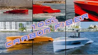 2024 Stuart Boat Show | A detailed look  on the impressive 2023 42ft SAY CARBON | FULL CARBON FIBER