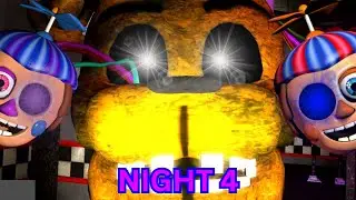 Five Nights At Freddy's In A Nutshell 4 | CUSTOM NIGHT GAMEPLAY LAG - Night 4