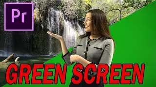 How to Remove Green Screen in Premiere Pro  ||  Ultra key ||  Chroma key