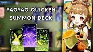 A Yaoyao Quicken Summon Deck | Genshin Impact TCG