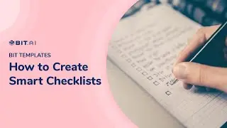 How to Create Modern Checklists | Bit.ai