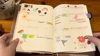 Hobonichi Cousins! | Health and Catchall Planner Flipthrough